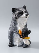 УЦЕНКА Копилка «Енот с рыбкой» 20×22×36 см - Фото 3