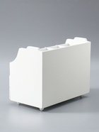 УЦЕНКА Шкатулка дерево для украшений и косметики 2 выдвижных ящика белая 26×16.5×21.7 см - Фото 5