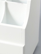 УЦЕНКА Шкатулка дерево для украшений и косметики 2 выдвижных ящика белая 26×16.5×21.7 см - Фото 8