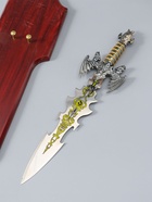 УЦЕНКА Сувенирный меч на планшете, цветное нанесение на лезвии, 52 см - Фото 3