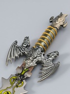 УЦЕНКА Сувенирный меч на планшете, цветное нанесение на лезвии, 52 см - Фото 4