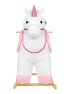 Качалка «Единорог», со спинкой, белая - Фото 5