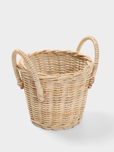 УЦЕНКА Корзина, 16×16×19 см, ротанг