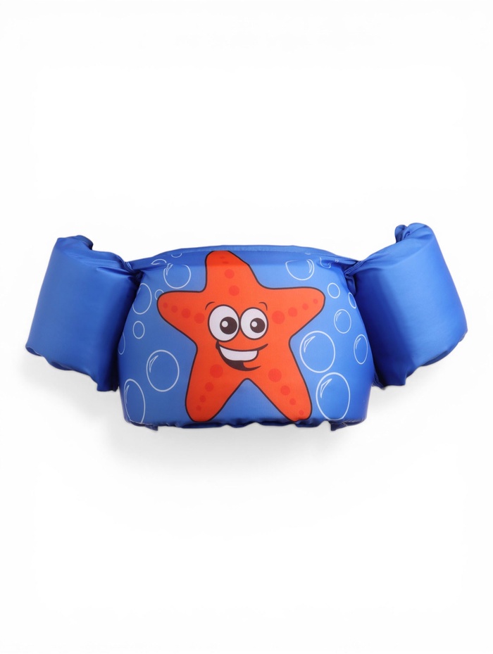 Жилет для плавания Морская звезда, размер XS, от 2 до 4 лет, синий - Фото 1