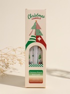 Набор свечей античных, 2.2×25 см, 2 шт. «Новогодние пёсики», белые, 8×28×2.3 см - Фото 4