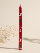 Набор свечей античных, 2.2×25 см, 2 шт. «Новогодние персонажи», красные, 8×28×2.3 см  (артикул 10980605)  большой выбор товаров оптом и в розницу по низким ценам с доставкой