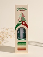 Набор свечей античных, 2.2×25 см, 2 шт. «Новогодние персонажи», зелёные, 8×28×2.3 см  (артикул 10980606)  большой выбор товаров оптом и в розницу по низким ценам с доставкой