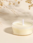 Чайная свеча ароматическая «Круглая» белая, роза, 3.8×3.8×1.8 см - Фото 3