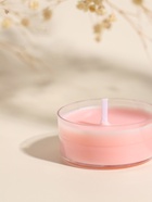 Чайная свеча ароматическая «Круглая» розовая, сладкая хурма, 3.8×3.8×1.8 см - Фото 3