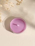 Чайная свеча ароматическая «Круглая» серо-фиолетовая, лаванда, 3.8×3.8×1.8 см - Фото 2