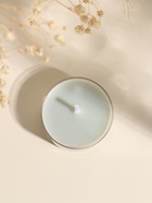 Чайная свеча ароматическая «Круглая» зелёная, грейпфрут и мандарин, 3.8×3.8×1.8 см - Фото 2