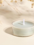 Чайная свеча ароматическая «Круглая» зелёная, грейпфрут и мандарин, 3.8×3.8×1.8 см - Фото 3