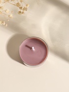 Чайная свеча ароматическая «Круглая» тёмно-бежевая, амбра, 3.8×3.8×1.8 см - Фото 2