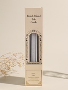 Набор свечей античных, 2.3×30 см, 2 шт. «Серебро и жемчуг», 7.5×33.5×2.5 см - Фото 5