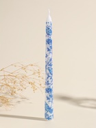 Набор свечей античных, 2.2×25 см, 2 шт. «Птица и цветы», сине-белые, 8×28×2.3 см - Фото 2