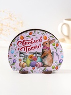 Салфетница пасхальная «Зайка», 12.8×10×5 см - Фото 2