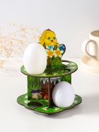 Подставка для 8 яиц в двух ярусах «Цыплёнок», 15.5×12.5 см  (артикул 10988323)  большой выбор товаров оптом и в розницу по низким ценам с доставкой