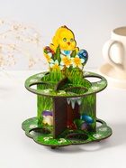 Подставка для 8 яиц в двух ярусах «Цыплёнок», 15.5×12.5 см - Фото 4