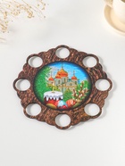 Подставка для 8 яиц на ножках «Кулич». под кулич, d=20 см - Фото 2