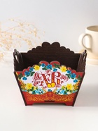 Конфетница квадратная или подставка под кулич «ХВ»,10×13×13.5 см - Фото 1