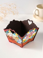 Конфетница квадратная или подставка под кулич «ХВ»,10×13×13.5 см - Фото 2