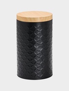 УЦЕНКА Банка для сыпучих продуктов "Сканди" 11х19 см, цвет черный - Фото 2