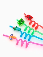 Трубочки для коктейля «Пиксели», 4 шт  (артикул 10972054)  большой выбор товаров оптом и в розницу по низким ценам с доставкой