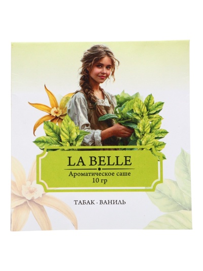Аромасаше LA BELLE табак, ваниль, 10 г