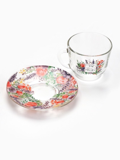 Чайная пара «Ты чудо», 220 мл