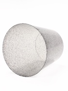 Кашпо для цветов «Гренада», 5 л, d=23 см, h=20.8 см, пластиковое, со вставкой, цвет гранит - фото 809576863