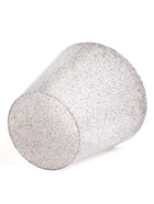 Кашпо для цветов «Гренада», 5 л, d=23 см, h=20.8 см, пластиковое, со вставкой, цвет гранит - фото 809576864