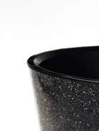 Кашпо для цветов «Гренада», 16 л, d=33 см, h=30.5 см, пластиковое, со вставкой, цвет гранит - фото 809576870