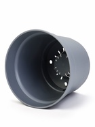 Горшок для цветов Mint, 700 мл, d=12 см, h=9.4 см, пластиковый, с поддоном, серый  (артикул 10995153)  большой выбор товаров оптом и в розницу по низким ценам с доставкой