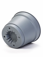 Горшок для цветов Mint, 700 мл, d=12 см, h=9.4 см, пластиковый, с поддоном, серый - Фото 7