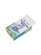 УЦЕНКА Таблетница 6секц 12*7,5*2,8см бел/голубой накл ОТ 11005479