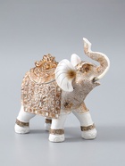 УЦЕНКА Фигурка -- шкатулка для украшений «Белый слон с попоной из арабского ковра», полистоун, 17.5×17.5×6.3 см - Фото 4