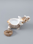 УЦЕНКА Фигурка -- шкатулка для украшений «Белый слон с попоной из арабского ковра», полистоун, 17.5×17.5×6.3 см - Фото 7