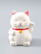 УЦЕНКА Копилка керамика «Белый кот Манэки-нэко» 10×10×14.5 см 11005487