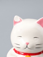 УЦЕНКА Копилка керамика «Белый кот Манэки-нэко» 10×10×14.5 см 11005487