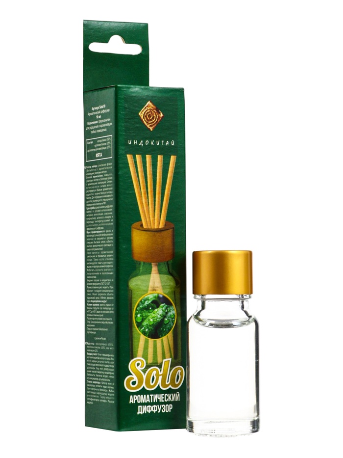 Аромадиффузор Solo10 мятный дождь, 10 мл - Фото 1