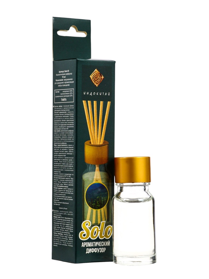Аромадиффузор Solo10 тайга, 10 мл - Фото 1