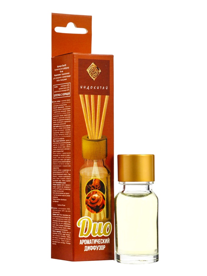 Аромадиффузор Duo10 булочка с корицей, 10 мл - Фото 1