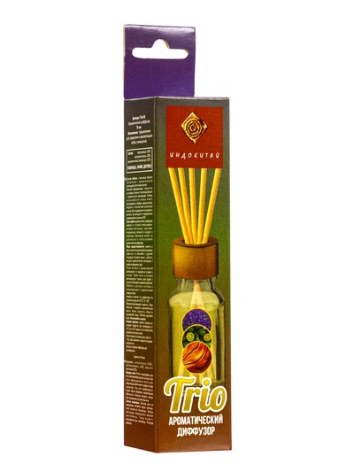 Аромадиффузор Trio10 лаванда, лайм, дерево, 10 мл