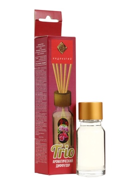 Аромадиффузор Trio10 роза, фиалка, гвоздика, 10 мл