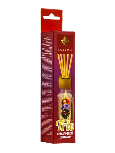 Аромадиффузор Trio10 яблоко, ландыш, сандал, 10 мл