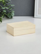 УЦЕНКА Шкатулка дерево под роспись «Прямоугольная» без замочка 11×7.5×4 см 11005644