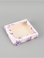 Коробка подарочная складная «Самой красивой», 20×20×4 см, с окном - Фото 2