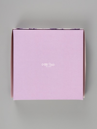 Коробка подарочная складная «Самой красивой», 20×20×4 см, с окном