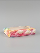 Коробка подарочная складная «Радуга», 20×12×4 см, с окном  (артикул 10975688)  большой выбор товаров оптом и в розницу по низким ценам с доставкой