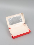 Коробка подарочная складная «С любовью», 20×12×4 см, с окном  (артикул 10975689)  большой выбор товаров оптом и в розницу по низким ценам с доставкой